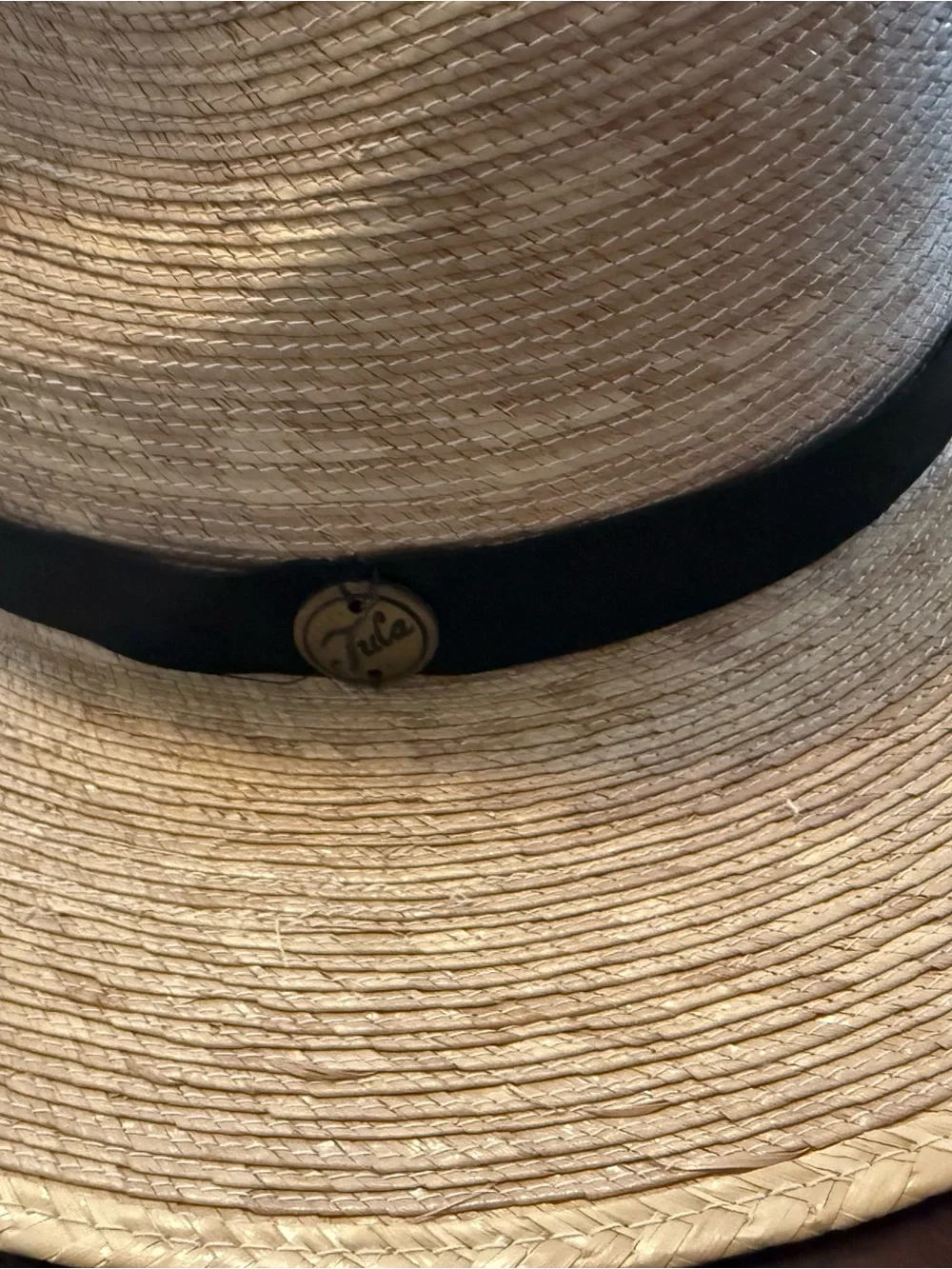 Tula Fedora Palm Straw Sun Hat Western Made in Mexico